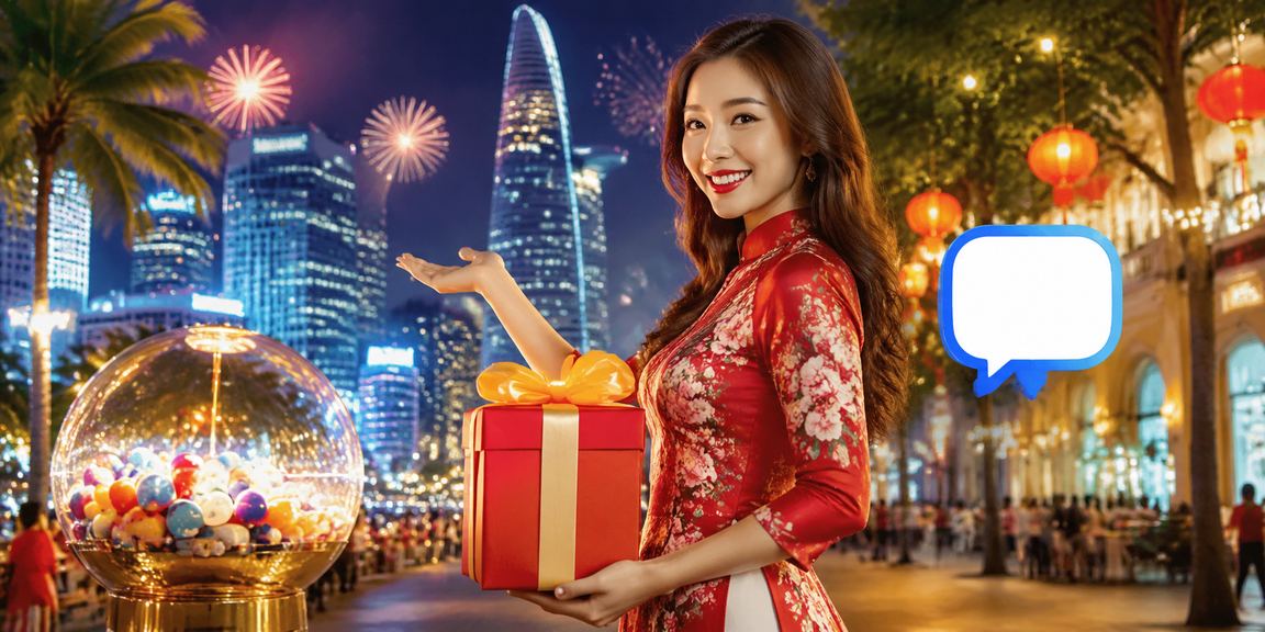 Người dùng Việt Nam tra cứu kết quả xổ số trực tuyến trên điện thoại tại nhà